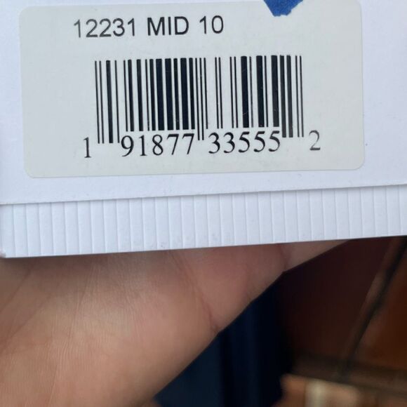 MAC DUGGAL One Shoulder Midnight Blue Long Sleeve Jersey Gown size 10 NWT - Picture 6 of 9